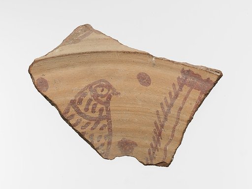 Sherd with Bird