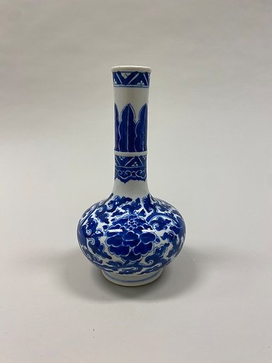 Vase with floral scrolls