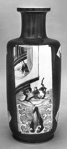 Vase with narrative scenes