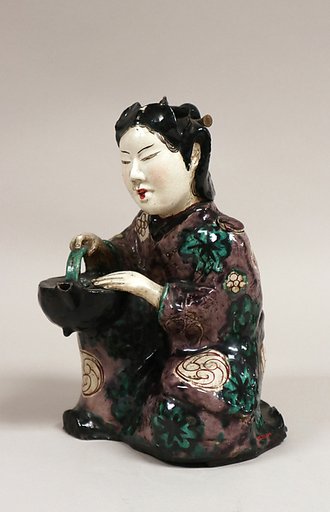 Figure of Girl with Wine-Kettle