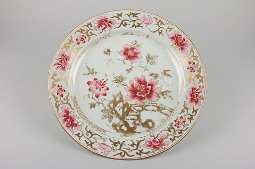 Dish with flowers