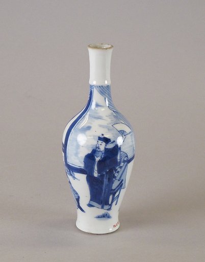 Vase with narrative scene