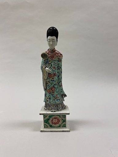 Figure of He Xiangu, one of the Eight Immortals
