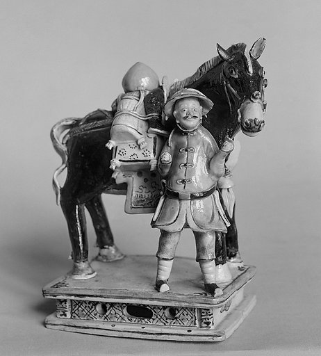 Figure of a Pack of Horse and Attendant