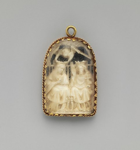 Pendant with the Coronation of the Virgin