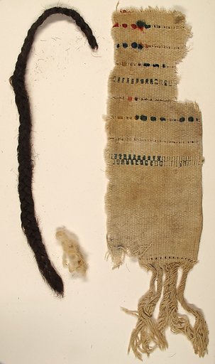 Textile Fragments and braid