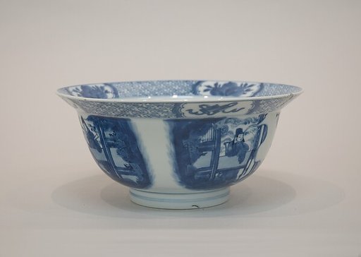 Bowl with narrative scenes