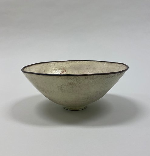 Bowl with birds and flowers