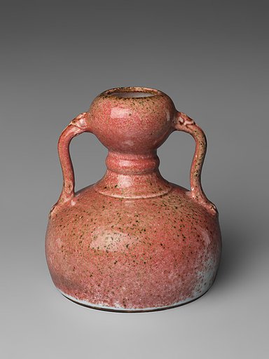 Double gourd vase with ruyi form handles