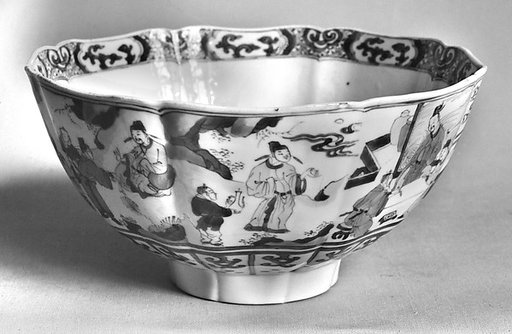Bowl with Eight Drinking Friends