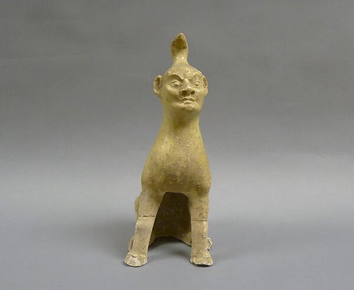 Tomb guardian beasts with dog