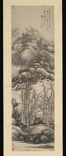 Wintry mountains