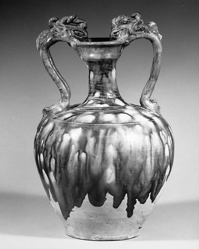 Amphora with dragon-shaped handles