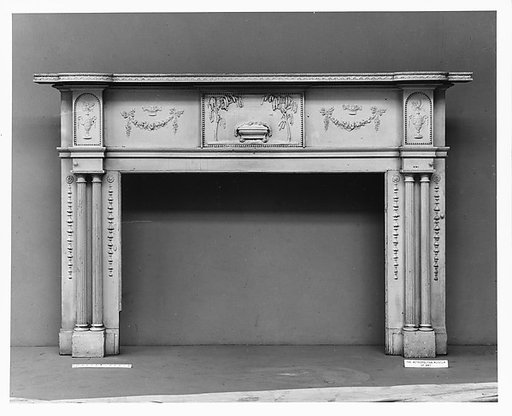Mantel with Wellford Ornament from Beltzhoover House, Carlisle, Pennsylvania