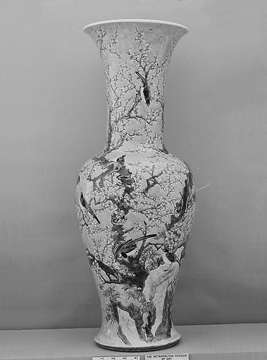 Vase with Flowers and Birds