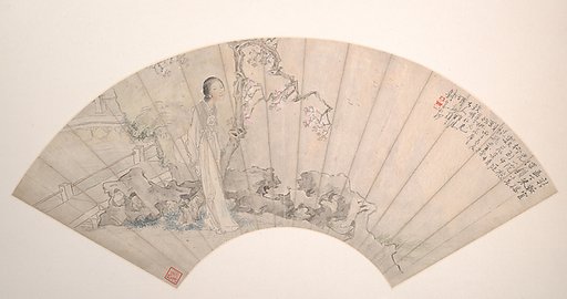 Woman in a garden