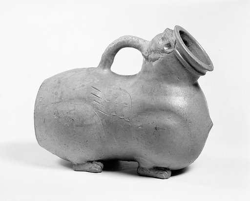 Vessel in the Shape of a Tiger (Huzi)