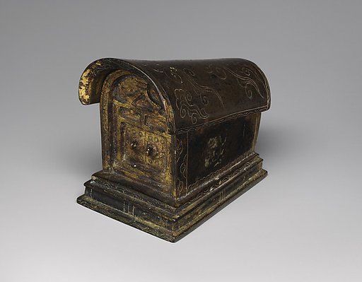 Reliquary in the shape of a coffin