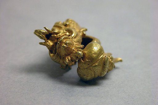 Ear Ornament with Makara Motif