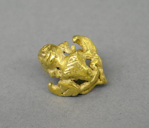 Ear Ornament in the Shape of a Kinnara