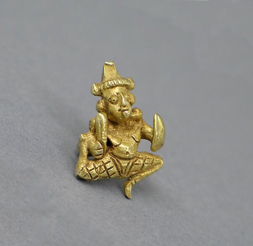 Ear Ornament with Image of Visnu