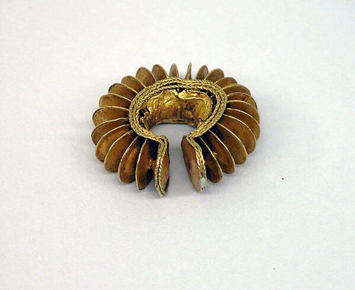 Pair of Ear Clips Composed of Fused Discs