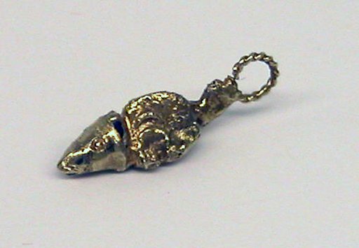 Pair of Small Pendants in Piscine Shape