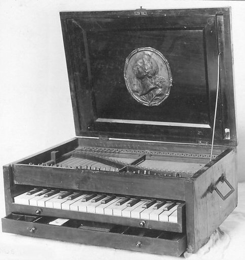 Square "Work Box" Piano