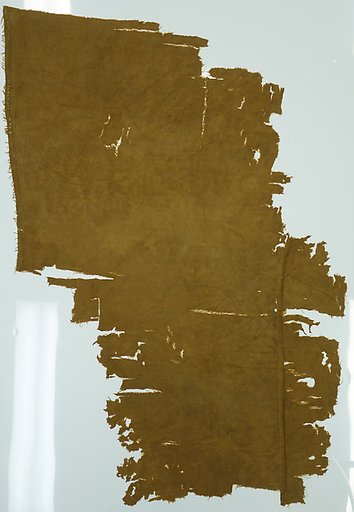 Textile fragment with birds and floral pattern