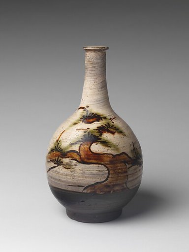 Bottle with  Pine Tree
