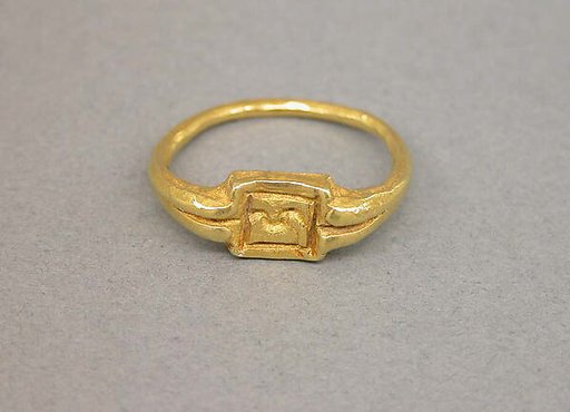 Ring with Square Bezel