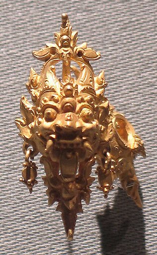 Ear Ornament with Kala Motif