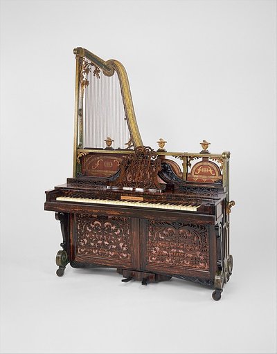 Upright Harp Piano