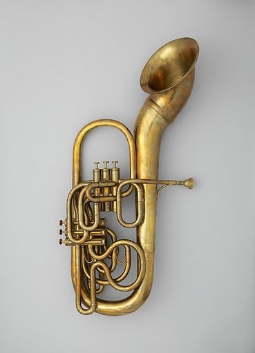 Bass saxhorn in B-flat