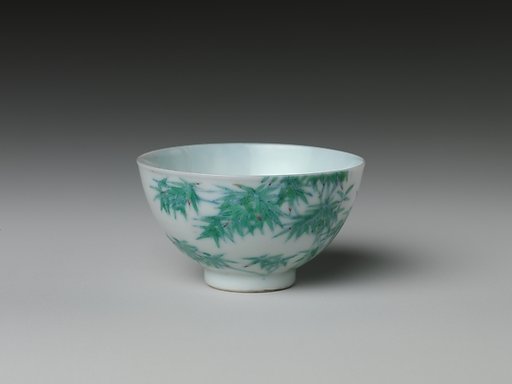 Wine cup with bamboo