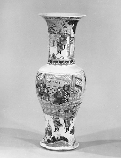 Vase with figural scenes