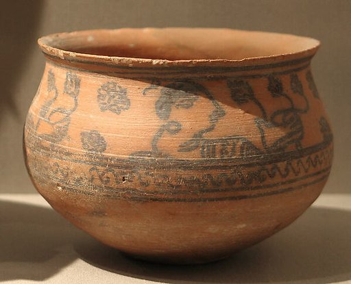 Bowl Decorated with a Procession of Women