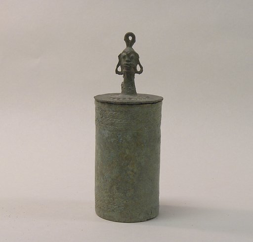 Lid of a Lime Container with Head