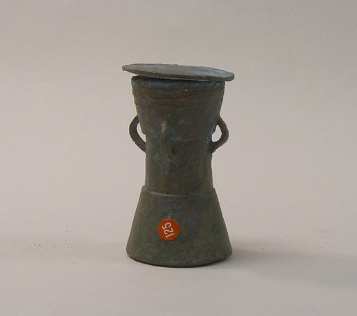 Lime Container in the Form of a "Mloko" Drum