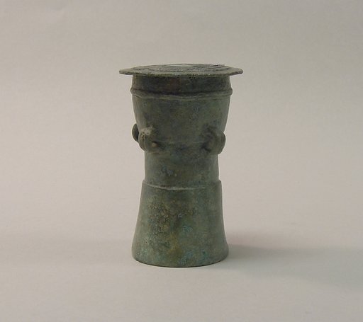 Lime Container in the Form of a "Mloko" Drum