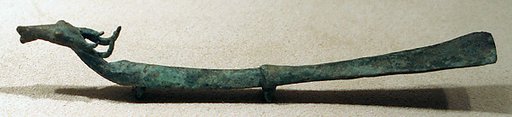 Lime Spatula with Animal Head
