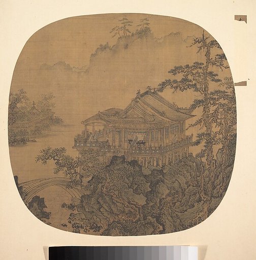 Pavilion on a pond