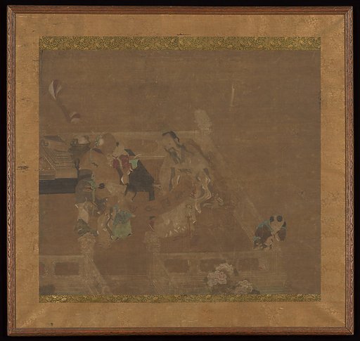 Terrace Scene with Figures