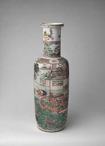 Vase with Emperor Yangdi’s dragon boat tour