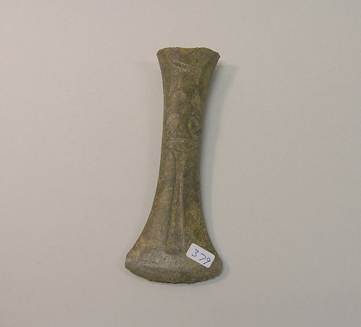 Hafted Ax with Bird