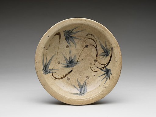 Ishizara with Maple Leaves Drifting on a Stream