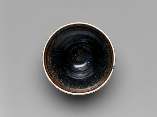 Tea Bowl with “Hare’s-Fur” Decoration