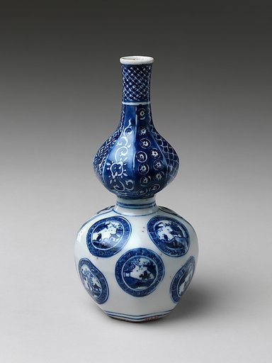 Wine Bottle with Landscape Scenes