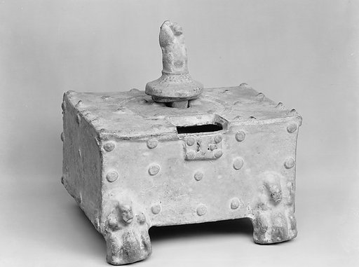 Model of a coin box