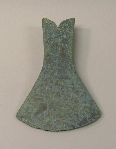 Swallowtail Hafted Ax with Chevron Design
